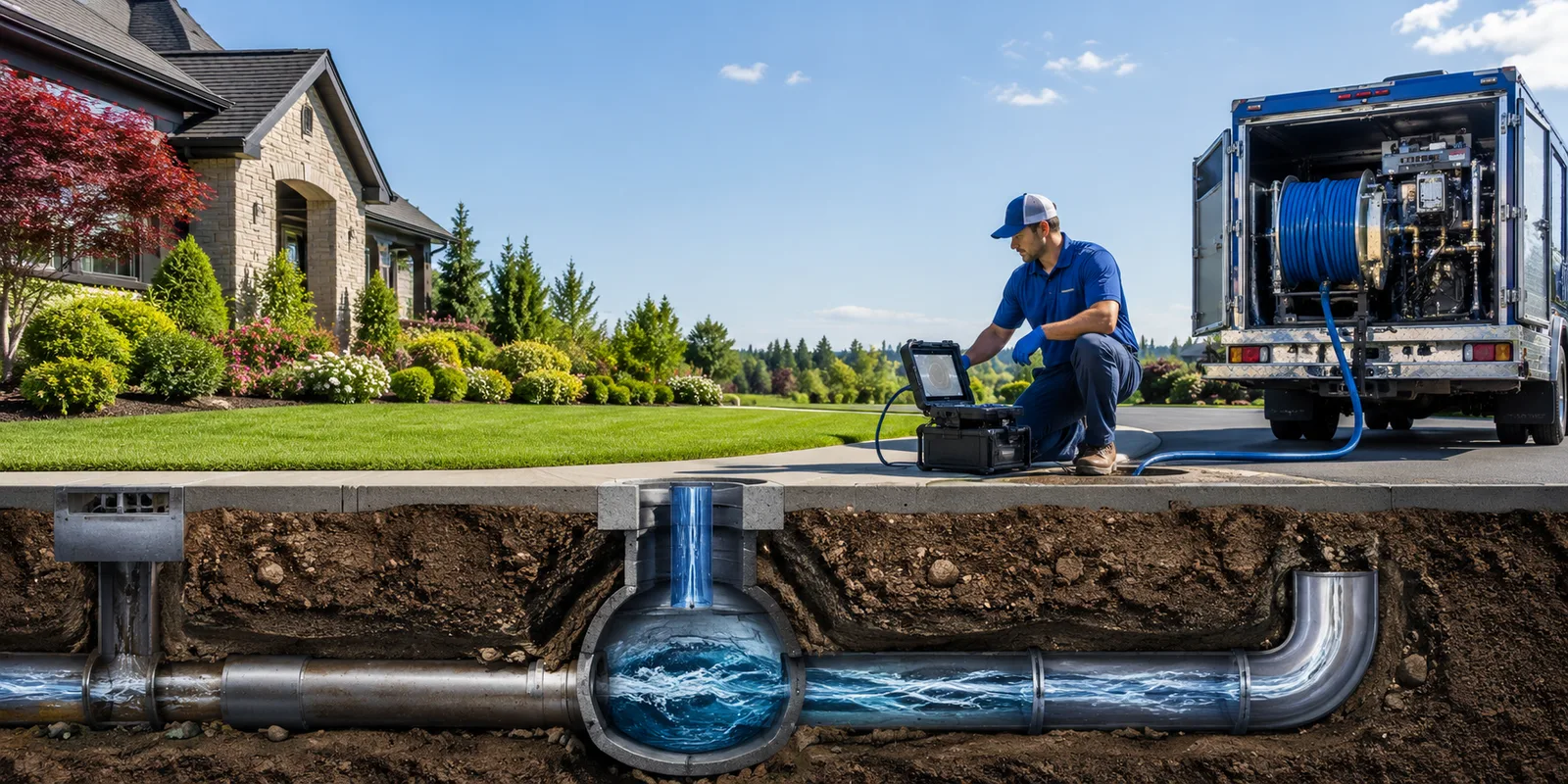 Drainage restoration information for Bellville, TX